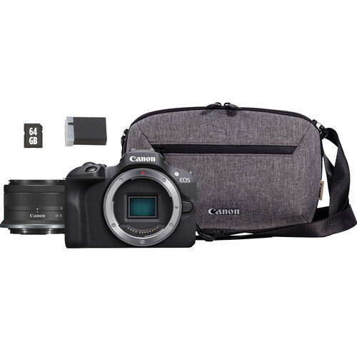 Canon EOS R100 18-45 Travel Kit