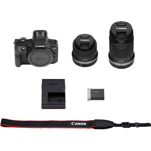 Canon EOS R100 18-45mm + 55-210mm Lens Kit - Thumbnail