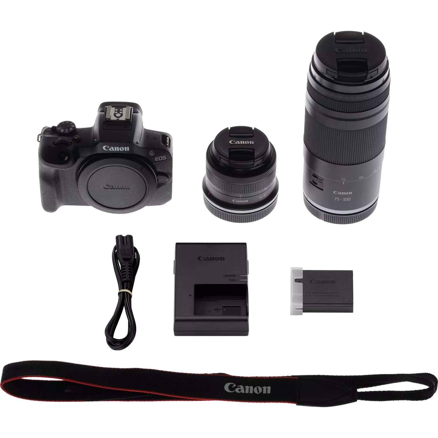Canon EOS R100 18-45mm + 75-300mm Lens Kit
