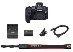Canon EOS R5 Body Aynasız Dijital Fotoğraf Makinesi - Thumbnail