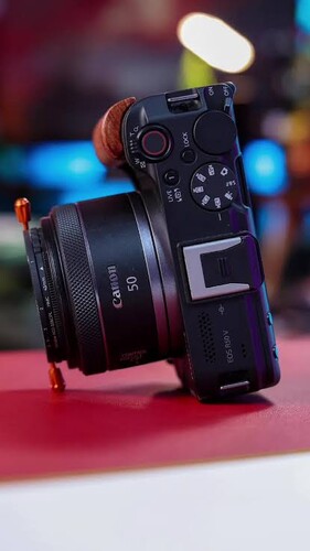 Canon EOS R50 V + RF 50mm f1.8 FotoVlog Kit 1