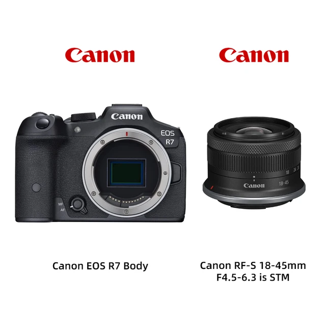 Canon - Canon EOS R7 18-45mm Aynasız Fotoğraf Makinesi