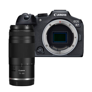 Canon - Canon EOS R7 75-300mm f/4-5.6 Lens Kit (1)