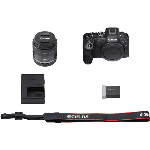 Canon EOS R8 RF 24-50mm f/4.5-6.3 IS STM Lens Kit