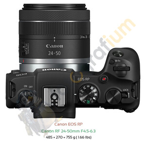 Canon - Canon EOS RP RF 24-50mm f/4.5-6.3 IS STM Aynasız Dijital Fotoğraf Makinesi (1)