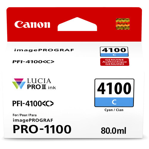 Canon INK PFI-4100 C Cyan Mürekkep (6778C001)