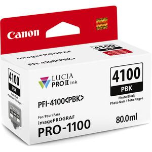 Canon - Canon INK PFI-4100 PBK Photo Black Mürekkep (6777C001)