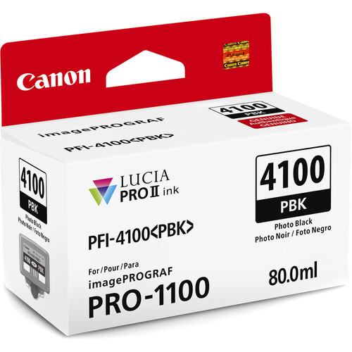 Canon INK PFI-4100 PBK Photo Black Mürekkep (6777C001)