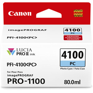 Canon - Canon INK PFI-4100 PC Photo Cyan Mürekkep (6781C001) (1)
