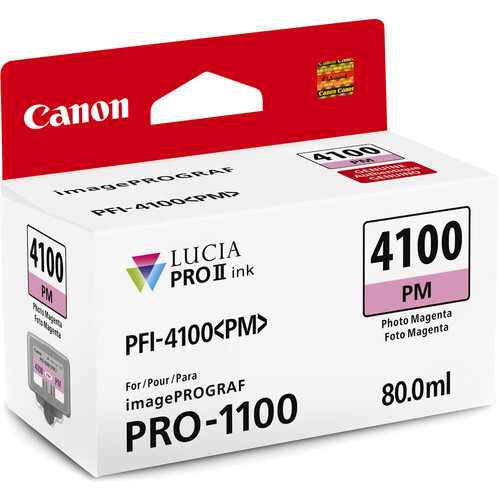 Canon INK PFI-4100 PM Photo Magenta Mürekkep (6782C001)