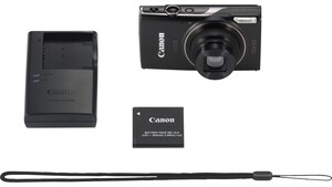Canon IXUS 285 HS A Dijital Kompakt Fotoğraf Makinesi - Siyah - Thumbnail