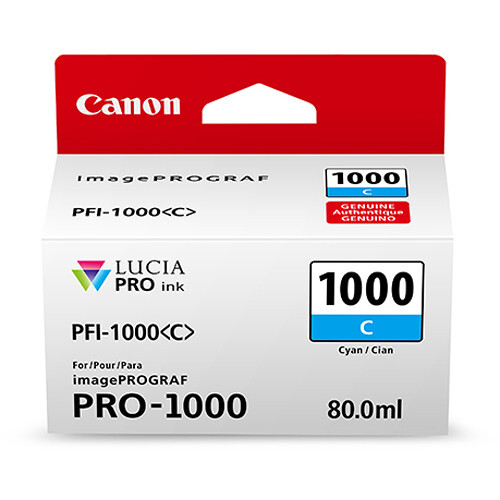 Canon PFI-1000 C Cyan Mürekkep