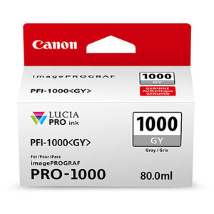 Canon - Canon PFI-1000 GY Gray Mürekkep
