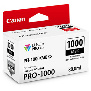 Canon PFI-1000 MBK Matte Black Mürekkep - Thumbnail