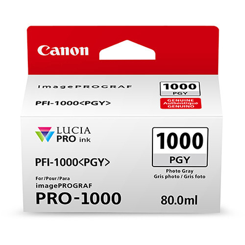 Canon PFI-1000 PGY Photo Gray Mürekkep