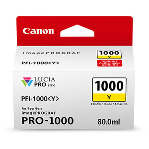 Canon - Canon PFI-1000 Y Yellow Mürekkep