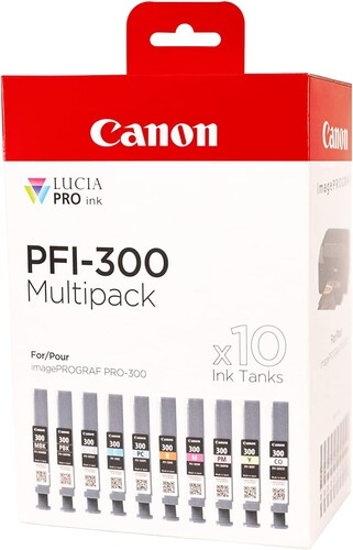 Canon PIXMA PRO-300 PFI-300 Kartuş Seti