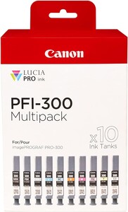Canon - Canon PIXMA PRO-300 PFI-300 Kartuş Seti