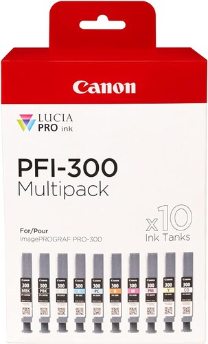 Canon PIXMA PRO-300 PFI-300 Kartuş Seti