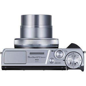 Canon - Canon PowerShot G7X Mark III Dijital Fotoğraf Makinesi (Gümüş) (1)