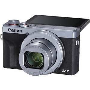 Canon PowerShot G7X Mark III Dijital Fotoğraf Makinesi (Gümüş) - Thumbnail