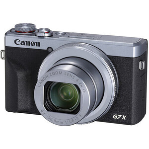 Canon PowerShot G7X Mark III Dijital Fotoğraf Makinesi (Gümüş) - Thumbnail