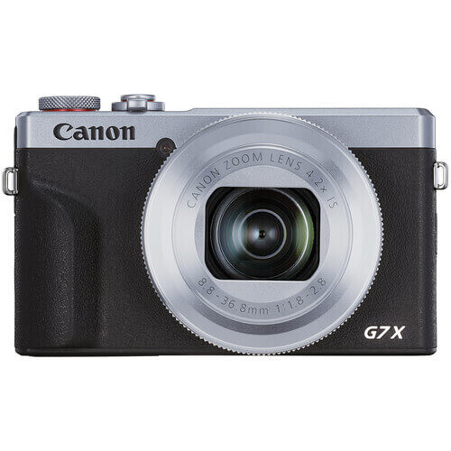 Canon PowerShot G7X Mark III Dijital Fotoğraf Makinesi (Gümüş)