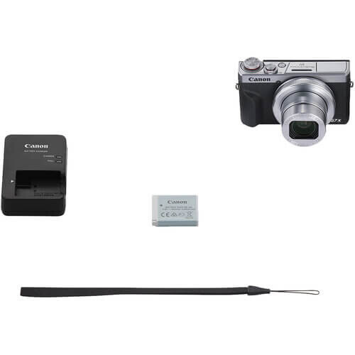 Canon PowerShot G7X Mark III Dijital Fotoğraf Makinesi (Gümüş)