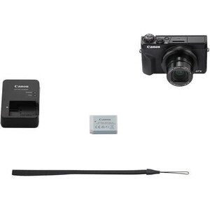 Canon PowerShot G7X Mark III Dijital Fotoğraf Makinesi (Siyah) - Thumbnail