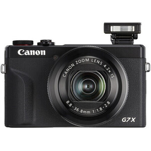 Canon PowerShot G7X Mark III Dijital Fotoğraf Makinesi (Siyah) - Thumbnail