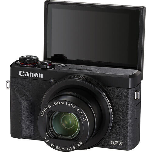 Canon PowerShot G7X Mark III Dijital Fotoğraf Makinesi (Siyah)