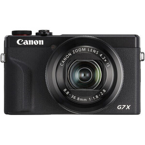 Canon PowerShot G7X Mark III Dijital Fotoğraf Makinesi (Siyah) - Thumbnail