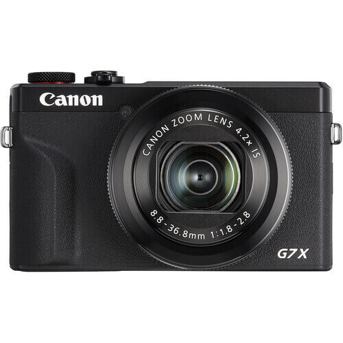 Canon PowerShot G7X Mark III Dijital Fotoğraf Makinesi (Siyah)