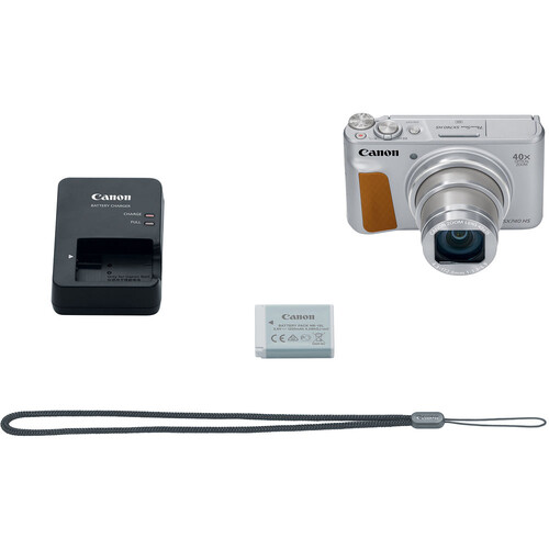 Canon PowerShot SX740 HS Dijital Kamera (Gümüş)
