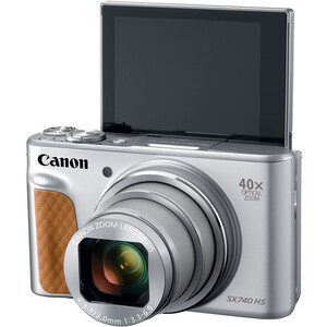 Canon PowerShot SX740 HS Dijital Kamera (Gümüş) - Thumbnail