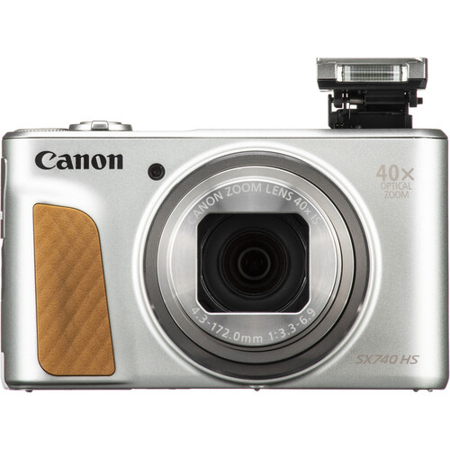 Canon PowerShot SX740 HS Dijital Kamera (Gümüş)