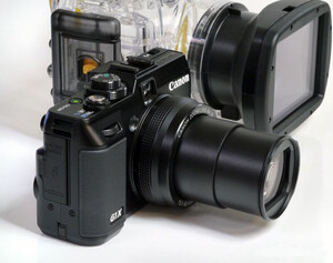 Canon WP-DC53 Canon G1X Mark II Housing-Su Altı Kılıfı - Thumbnail