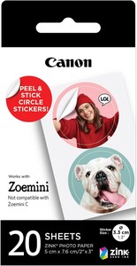 Canon - Canon Zink Circle Fotoğraf Kağıdı (20'li)