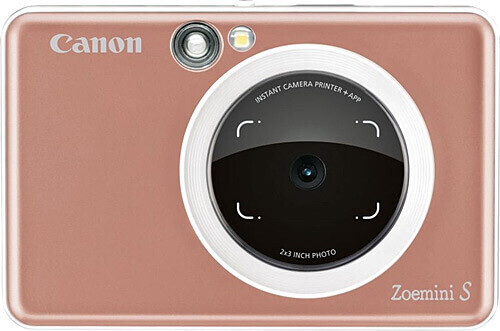 Canon Zoemini S Pembe Şipşak Fotoğraf Makinesi