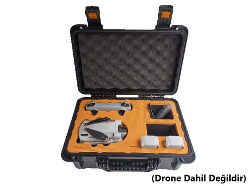 Clascase C014 DJI Mavic Mini 3 / Mini 3 Pro Hardcase Su Geçirmez Drone Taşıma Çantası C014