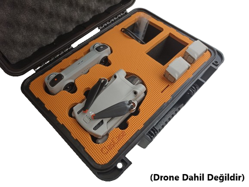 Clascase C014 DJI Mavic Mini 3 / Mini 3 Pro Hardcase Su Geçirmez Drone Taşıma Çantası C014