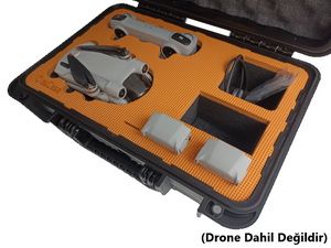 Clascase C014 DJI Mavic Mini 3 / Mini 3 Pro Hardcase Su Geçirmez Drone Taşıma Çantası C014 - Thumbnail