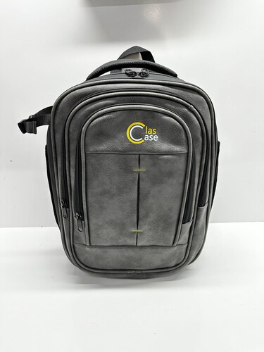 Clascase C031 Çok Amaçlı Bölmeli Deri Sırt Çantası