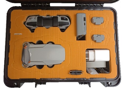 Clascase C07 DJI Mavic Serisi Portatif Hardcase Drone Çantası MİNİ/MİNİ SE/MİNİ 2/AİR/PRO/AİR 2/2S/ 2 PRO/ZOOM