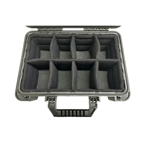 Clascase C024 Çok Amaçlı Bölmeli Universal Hardcase Taşıma Çantası (Büyük)