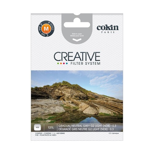 Cokin Graduated Neutral Density Grey G2 (ND2) P121 L