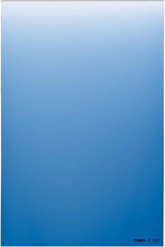 Cokin Z PRO Geçişli Blue Filtre(Z123)
