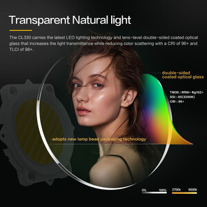 COLBOR 330W Bi-Color COB LED Video Işığı - Thumbnail