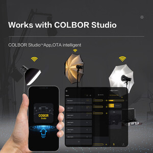 COLBOR CL100X Bi-Color LED Video Işığı - Thumbnail