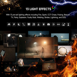 Colbor CL120R 120W RGB COB LED Video Işığı - Thumbnail